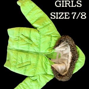 Girls 7/8 Puffer Coat by Kohl’s NWOT